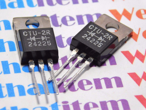 CTU-2R / DUAL DIODE / TO220 / 2 PIECES (qzty)