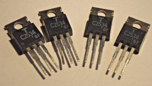2SC2534 / TRANSISTOR / 4 PIECES (qzty)