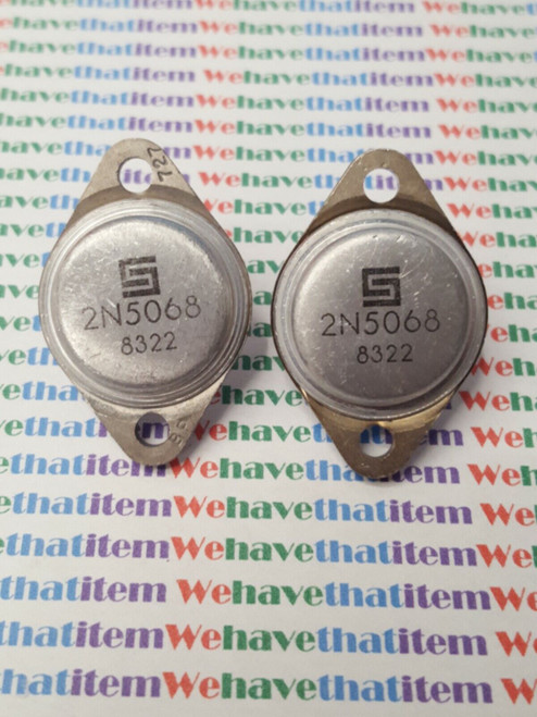 2N5068 / TRANSISTOR / 2 PIECES / (qzty)