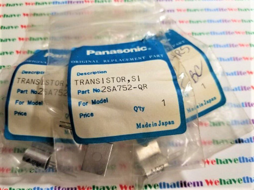 2SA752 / TRANSISTOR / TO92 / PANASONIC / 3 PIECES (QZTY)