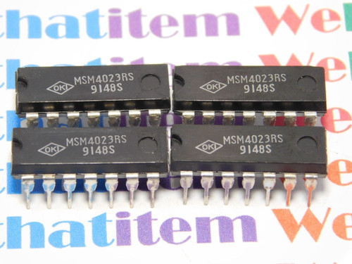 MSM4023RS / IC / DIP / 4 PIECES  (qzty)