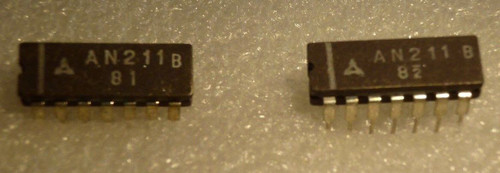 AN211 / AN211B / IC / COMPARABLE TO NTE1056, ECG1056 / DIP / 2 PIECES (qzty)