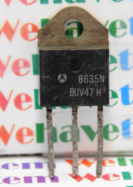 BUV47H / TRANSISTOR / TO247 / 1 PIECE (qzty)