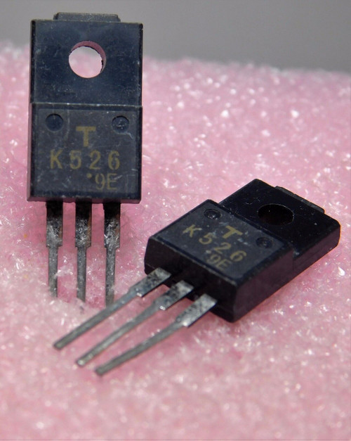 2SK526 / K526 / FET / TO220 / 2 PIECES (qzty)