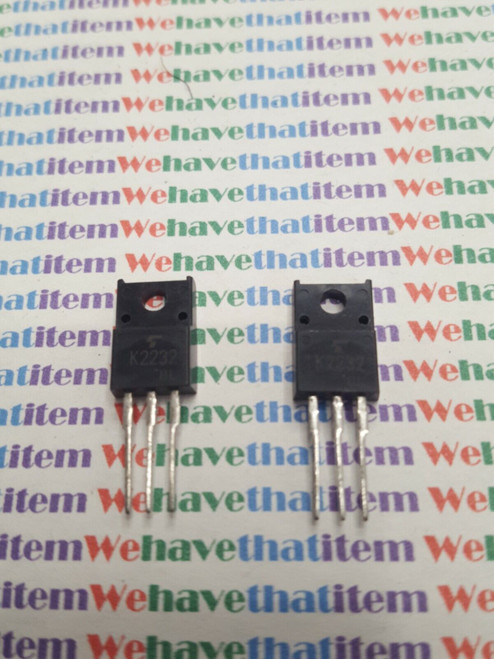 2SK2232 / K2232 / FET / TO3P / 2 PIECES  (qzty)