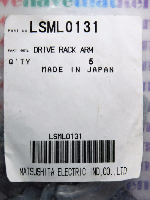 DRIVE RACK ARM / PANASONIC, MATSUSHITA LSML0131 / 5 PIECES /  (qzty)