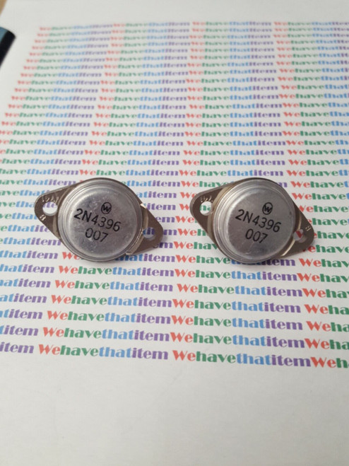 2N4396 / TRANSISTOR / 2 PIECES / (qzty)