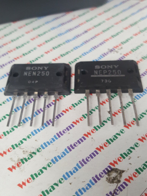 1 PAIR NEP250 /  NEN250 SONY IC /  SIP / 1 SET (QZTY)