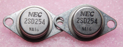 2SD254 / TRANSISTOR / TO66 / 2 PIECES (qzty)