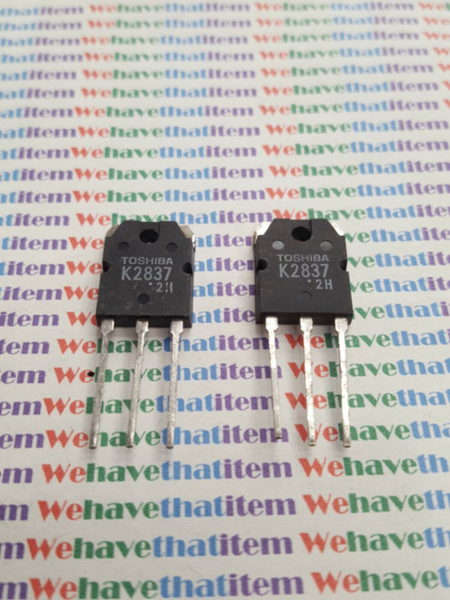 2SK2837 / TRANSISTOR / 2 PIECES (qzty)