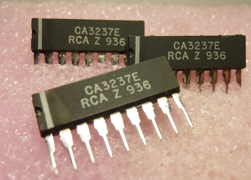 CA3237E / COMPARABLE TO ECG1682, NTE1682 / IC / SIP / 3 PIECES  (QZTY)