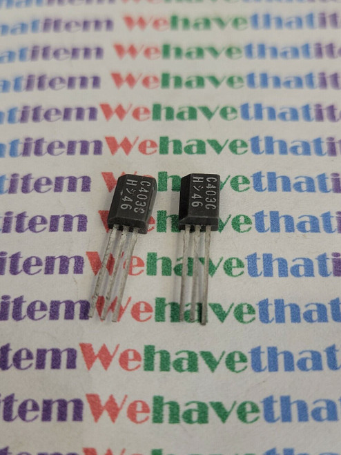 2SC403C / TRANSISTOR  / ECG289A 2 PIECES (qzty)