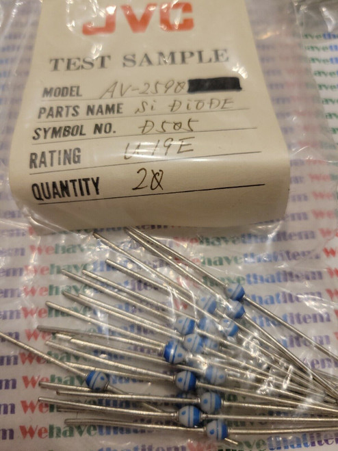 U19E / CROSSES TO ECG580, / CERAMIC DIODE / 4 PIECES (qzty)