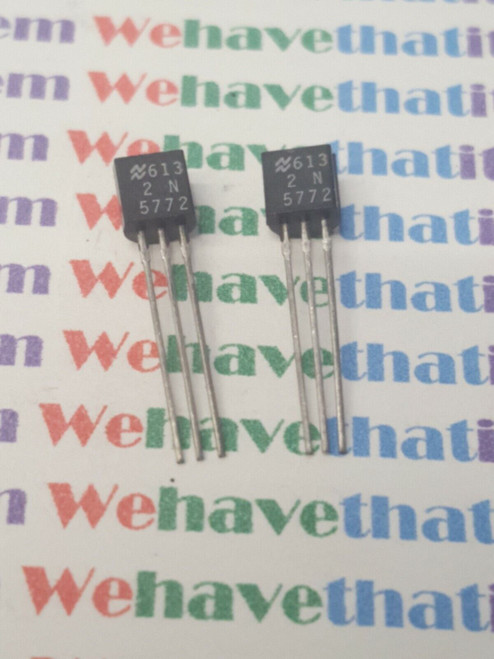 2N5772 / TRANSISTOR / 2 PIECES / (qzty)