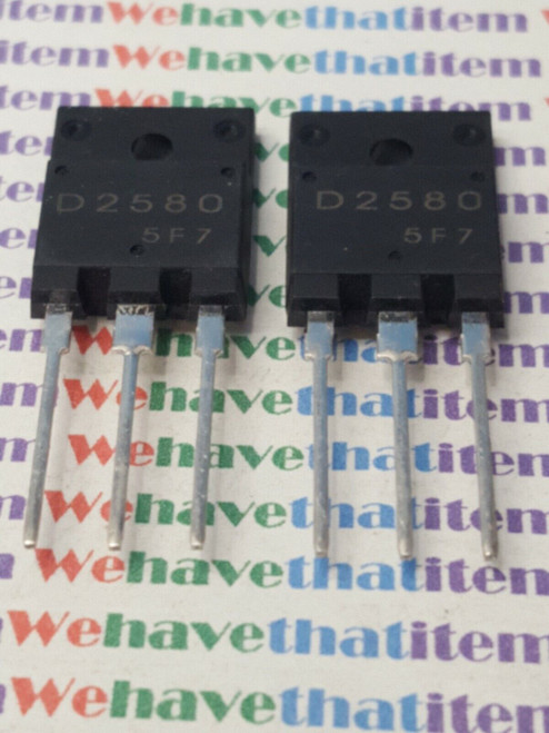 2SD2580 / TRANSISTOR / 2 PIECES / (qzty)