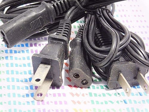 AC POWER CORDS / 6 FEET / 2 PIECES (qzty)