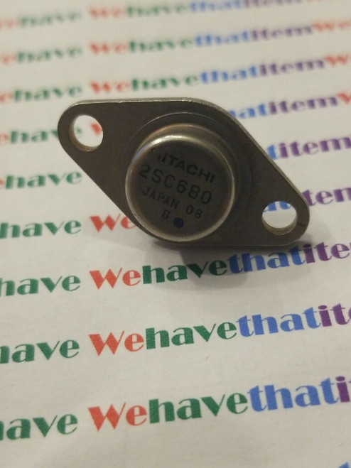 2SC680 / SEMICON / TO66 / ORIGINALS / HITACHI / 1 PIECE (qzty)