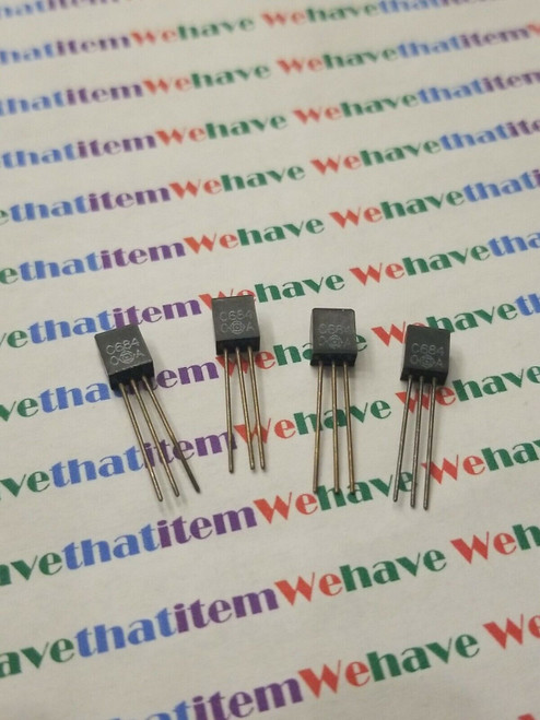 2SC684 / TRANSISTOR / ECG-107 / TO3 / 4 PIECES (qzty)
