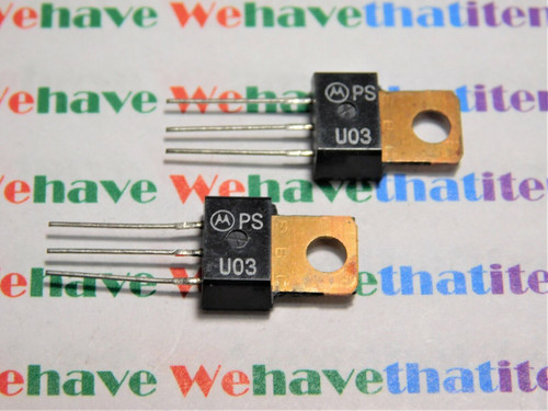 MPSU03 / PSU03 / TRANSISTOR / 2 PIECES  (qzty)