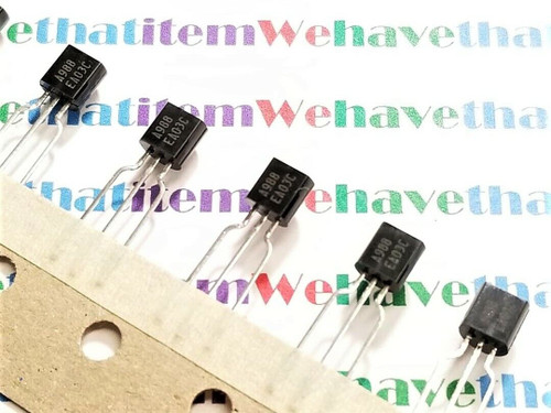2SA988 / A988 / CROSSES TO ECG91, NTE91 /TAPE & REEL/TRANSISTOR /6 PIECES (qzty)