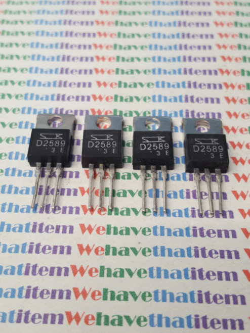 2SD2589 / TRANSISTOR / 4 PIECES / (qzty)