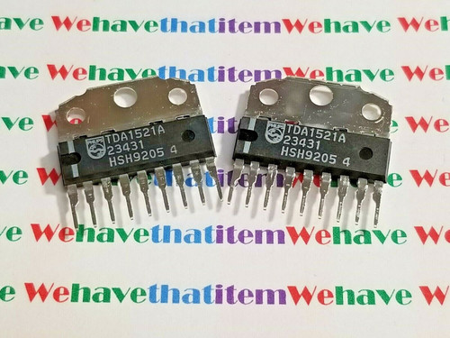 TDA1521A / IC / SIP / 2 PIECES  (qzty)