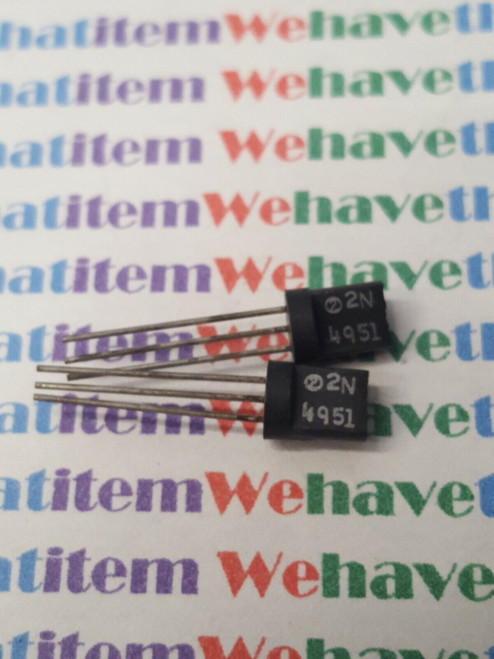 2N4951 / TRANSISTOR / 2 PIECES / (qzty)