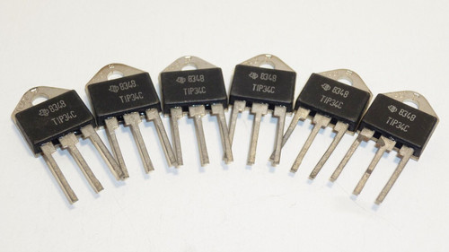 TIP34C / TRANSISTOR / TO247 / 6 PIECES  (QZTY)