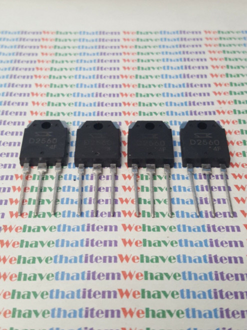 2SD2560 / TRANSISTOR / 4 PIECES / (qzty)