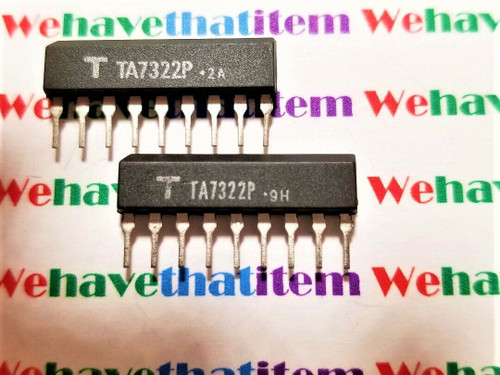 TA7322P / IC / SIP / 2 PIECES (qzty)