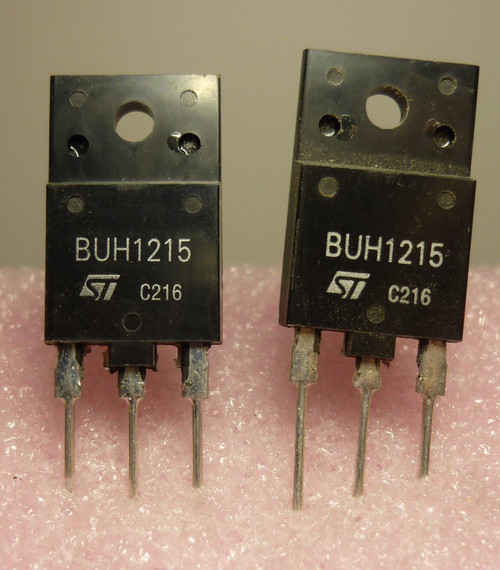 BUH1215 / TRANSISTOR / TO3P / 2 PIECES  (qzty)