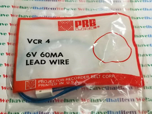 VCR SENSING LAMP / VCR4 / 6v 60mA / 1 PIECE /  (qzty)