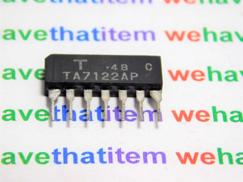 TA7122AP / COMPARABLE TO NTE1085, ECG1085 / IC / SIP / 1 PIECE (QZTY)