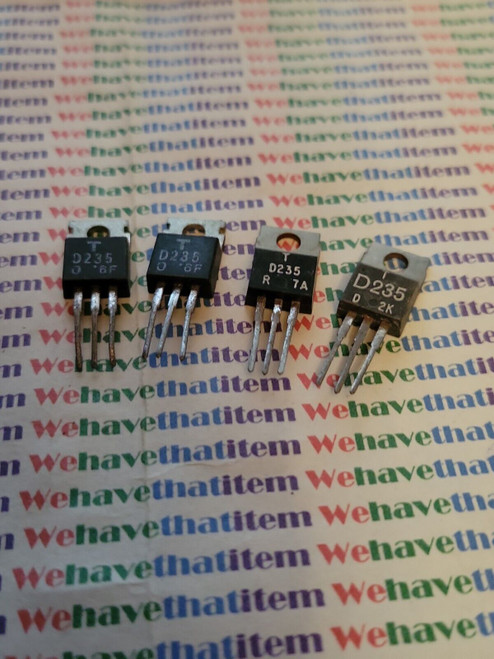 2SD235 / D235 / TRANSISTOR  / 2 PIECES (qzty)