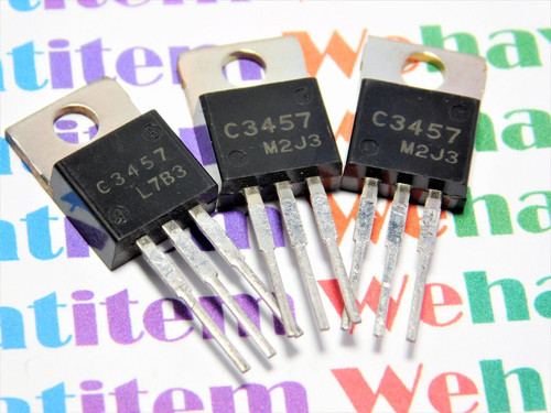 2SC3457 / C357 / TRANSISTOR / TO220 / 3 PIECES  (qzty)