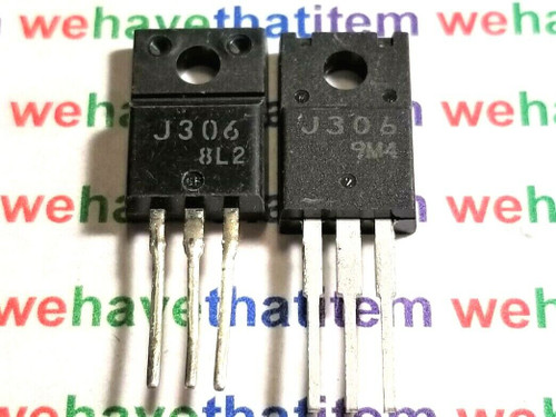 2SJ306 / PART MARKED J306 / FET / TO 220 / 2 PIECES  (qzty)
