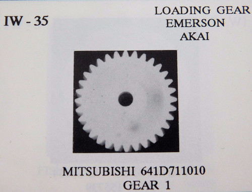 IW35 / LOADING GEAR / EMERSON-AKAI / MITSUBISHI 641D711010 / 1 PIECE (qzty)