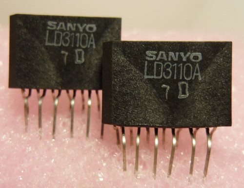 LD3110A /  COMPARABLE TO ECG1152, NTE1152 / SIP / IC / 2 PIECES /  (qzty)