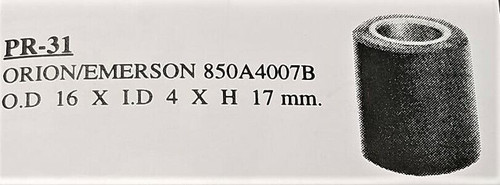 ORION- EMERSON / 850A4007B / PINCH ROLLER / PR31 / 1 PIECE(qzty)