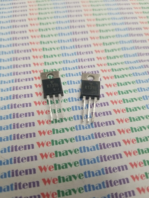 2SK1378 / K1378 / FET / TO3P / 2 PIECES  (qzty)