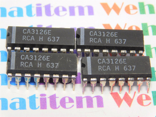 CA3126E / IC / DIP / 4 PIECES (qzty)