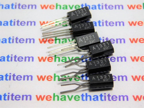 2SA1321 / A1321 / TRANSISTOR / TO92 EXTENDED / 6 PIECES (qzty)