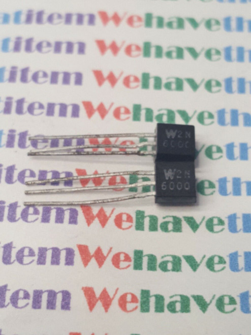 2N6000 / TRANSISTOR / 2 PIECES / (qzty)