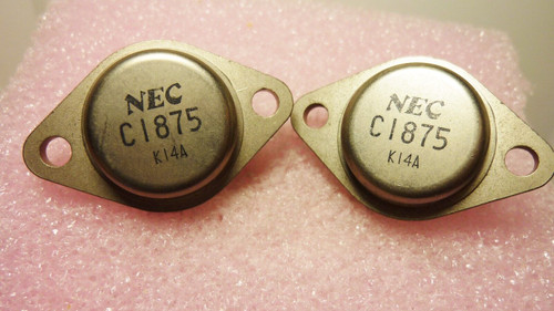 2SC1875 / TRANSISTOR / TO3 / 2 PIECES (QZTY)