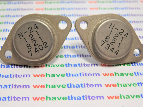 121-821 / ZENITH #/ CROSSES TO ECG164, NTE164 / TRANSISTOR / TO3/2 PIECES (QZTY)