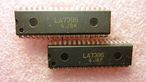 LA7386 / IC / DIP / 2 PIECES  (QZTY)