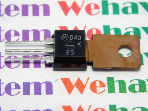 D40E5 / TRANSISTOR / CROSSES TO ECG186, NTE186 / 1 PIECE (qzty)