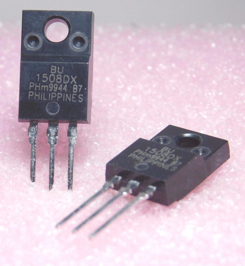 BU1508DX / TRANSISTOR  / TO220FI / 2 PIECES (qzty)