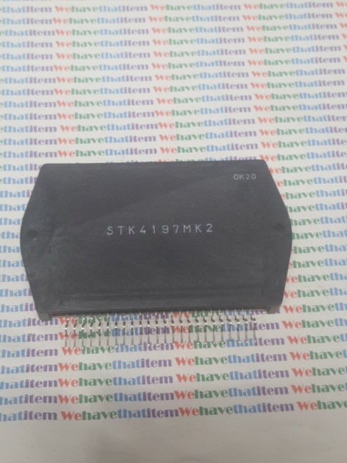 STK4197 II (MK2) / STEREO AMPLIFIER / SIP / 1 PIECE (qzty)