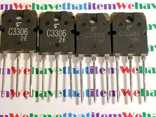  2SC3306 / C3306 / TRANSISTOR / TO3P / 2 PIECES  (qzty)